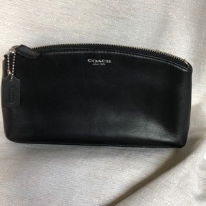 Coach leather clutch